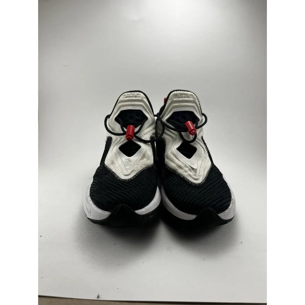 Nike LeBron 19 Low Men's 7.5 Basketball Shoes Black White Red